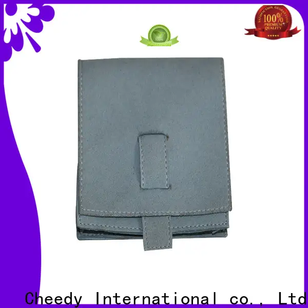 Cheedy customised custom jewelry pouches for business for necklace 1
