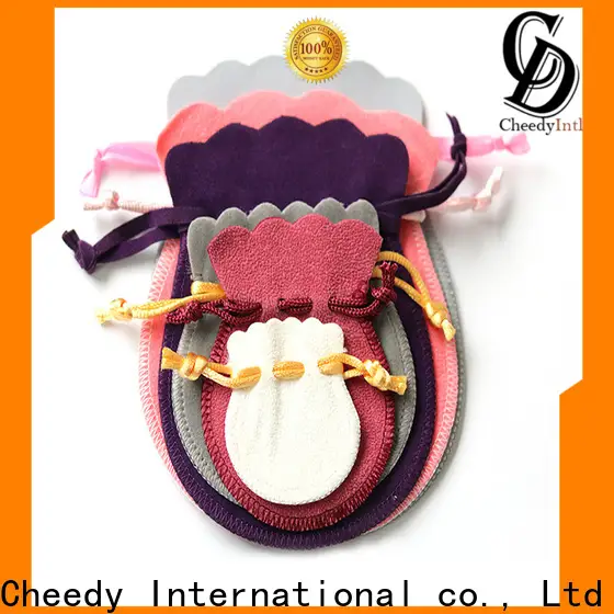 Cheedy Custom velvet pouches bulk supply for jewelry 1