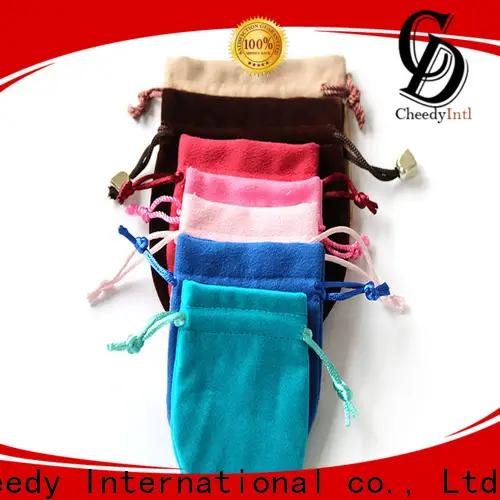 Cheedy jewellery velvet gift bags supply for jewelry 1
