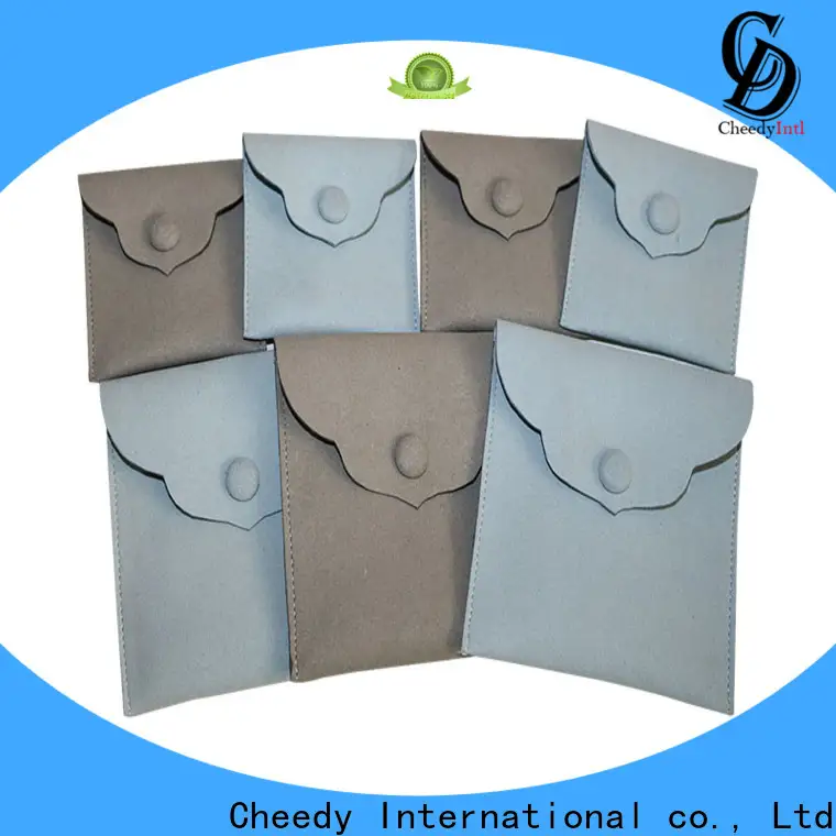 Cheedy Best jewelry boxes and bags wholesale factory for jewelry 1
