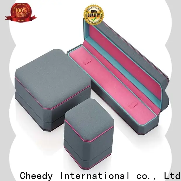 Latest brown kraft jewelry boxes wholesale pu manufacturers for necklace 1