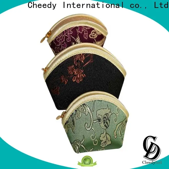 Cheedy Top wholesale jewelry bags fabric manufacturers for necklace 1