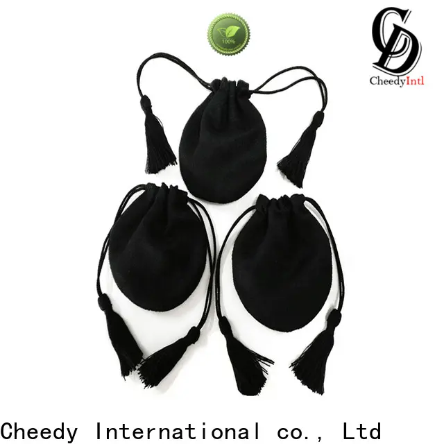 Cheedy Latest suede pouches jewelry manufacturers for watch 1