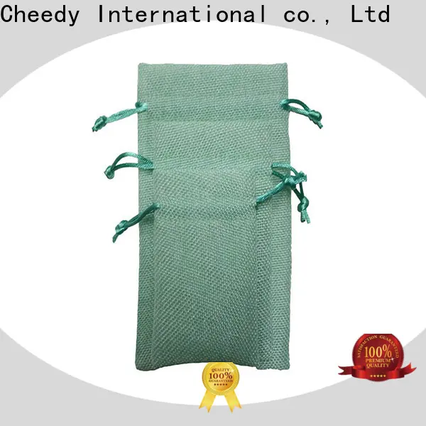 High-quality printed linen bags linen manufacturers for jewelry 1