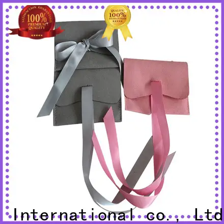 Cheedy Top suede leather pouch for business for ring 1