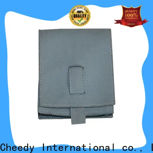 Custom velour jewelry bags bags company for watch 1