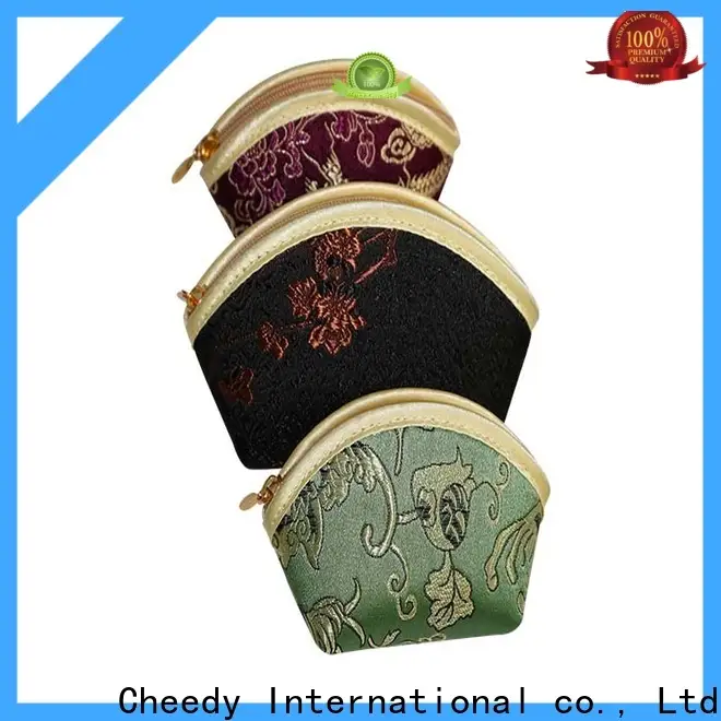 Cheedy jewelry brocade jewelry pouches company for jewelry 1