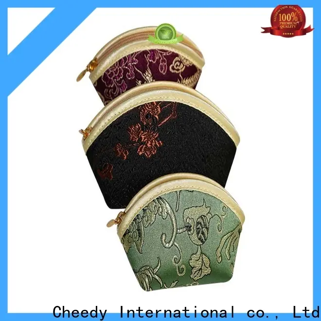 Cheedy jewelry brocade jewelry pouches company for jewelry 1