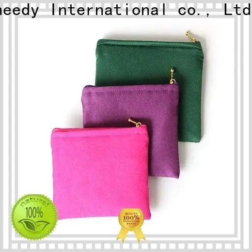 Cheedy High-quality faux suede pouch manufacturers for necklace 1