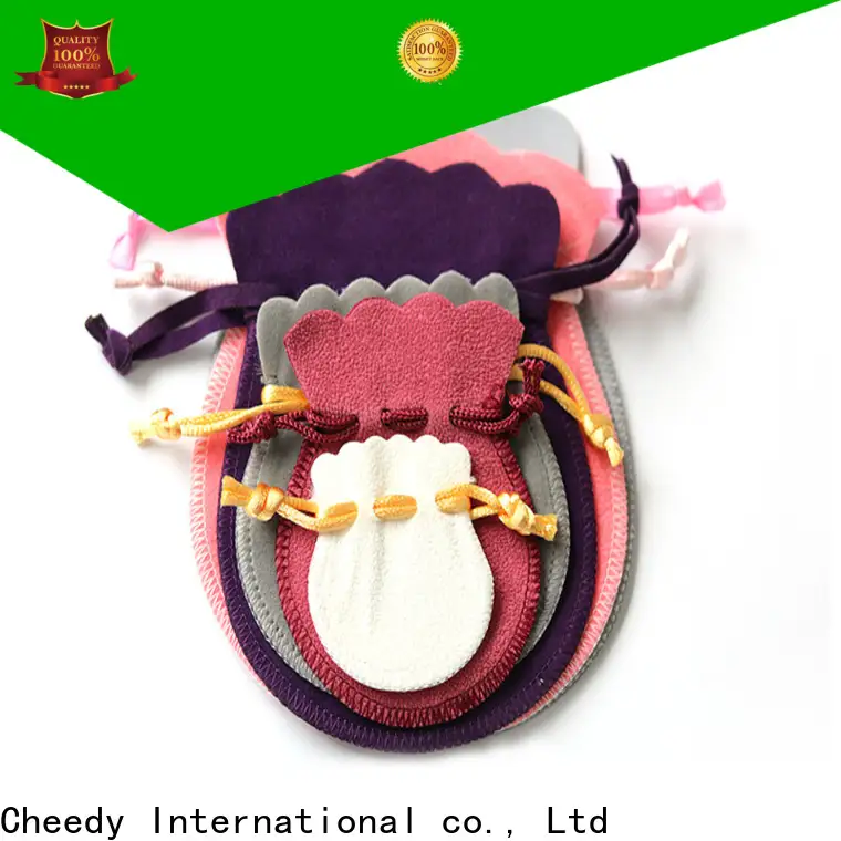 Cheedy Wholesale christmas velvet gift bags supply for watch 1