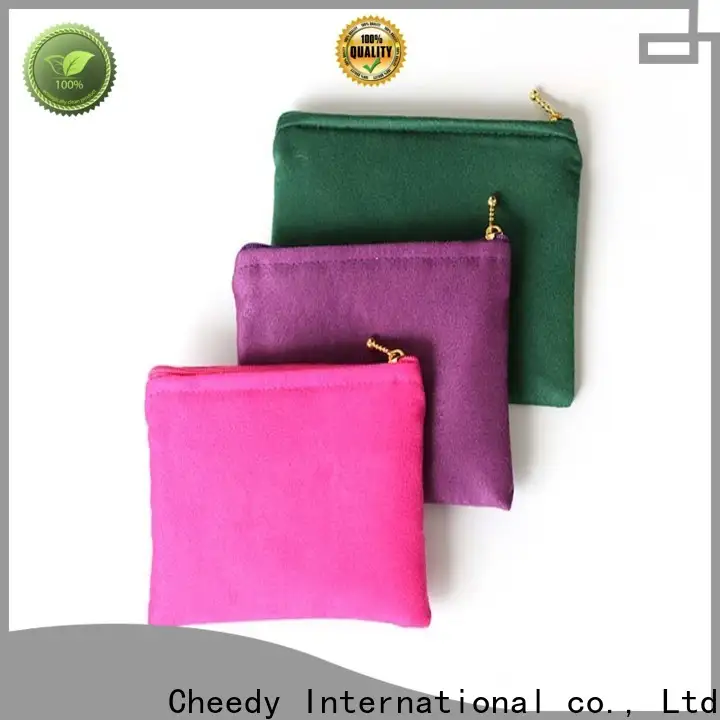 Cheedy High-quality velour jewelry bags suppliers for watch 1