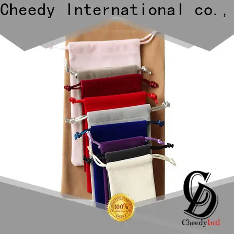 Custom velvet jewelry case price suppliers for ring 1