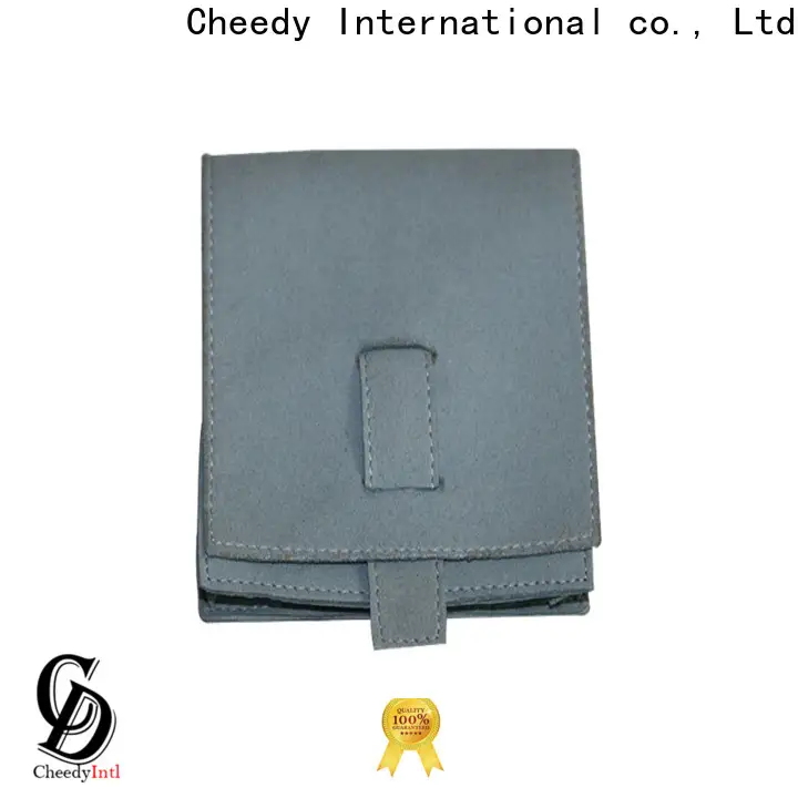 Cheedy High-quality personalized velvet pouches company for watch 1