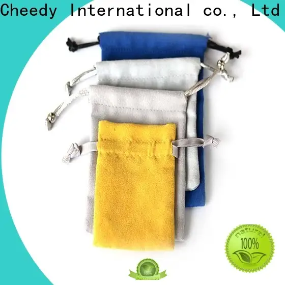 Cheedy pouch suede phone pouch suppliers for jewelry 1
