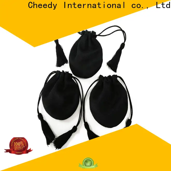 Cheedy Custom suede pouches jewelry company for necklace 1