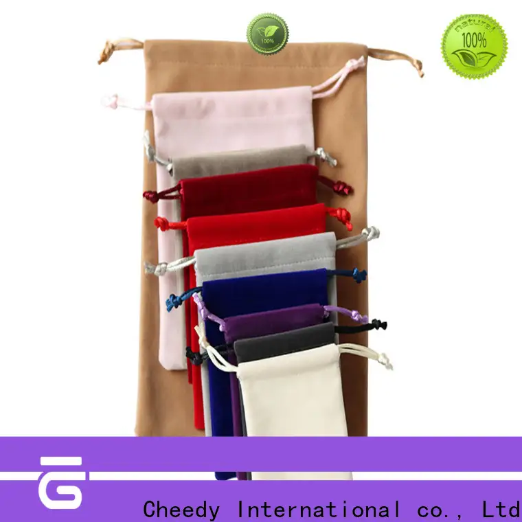 Cheedy Latest velvet packaging manufacturers for watch 1