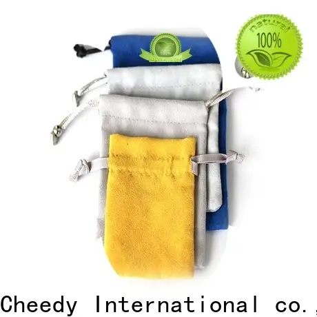 Cheedy faux satin drawstring pouch jewelry bag company for watch 1