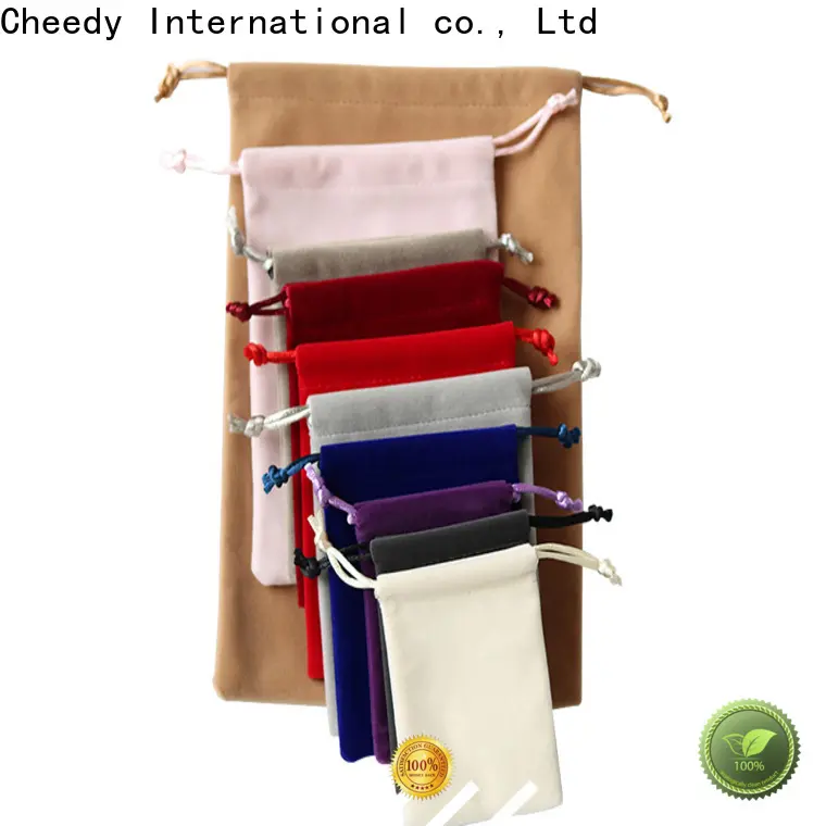 Cheedy bags small velvet gift bags supply for jewelry 1