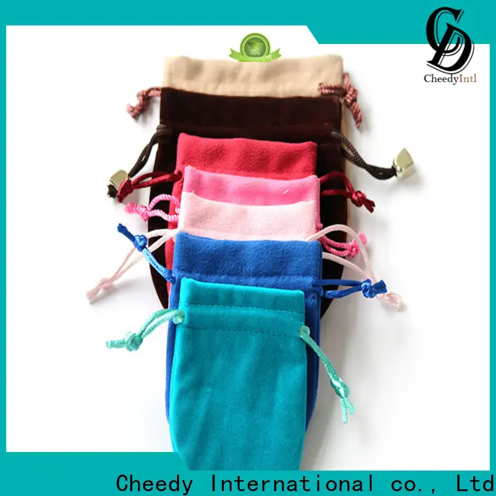 Cheedy price velvet presentation box for business for ring 1