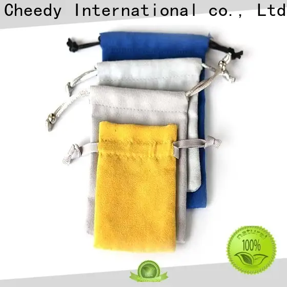 Wholesale velour bags wholesale suede factory for jewelry 1