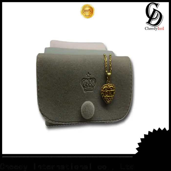 Cheedy Custom large velvet gift box factory for jewelry 1