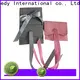 Cheedy High-quality black suede chain bag supply for watch 1