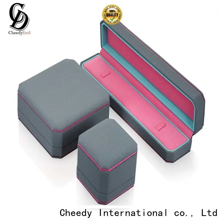 High-quality packaging jewels pu manufacturers for ring 1