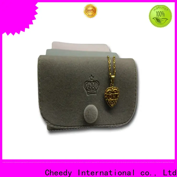 Cheedy Top velvet gift box manufacturers for ring 1