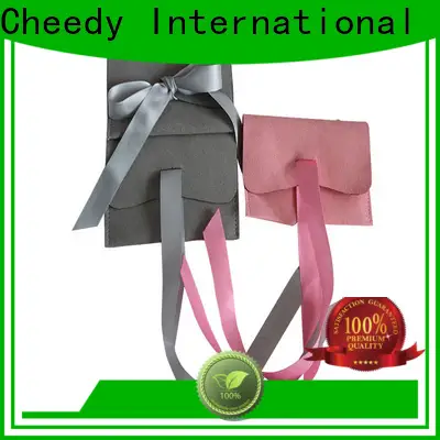 High-quality suede jewelry pouches wholesale pouch manufacturers for watch 1