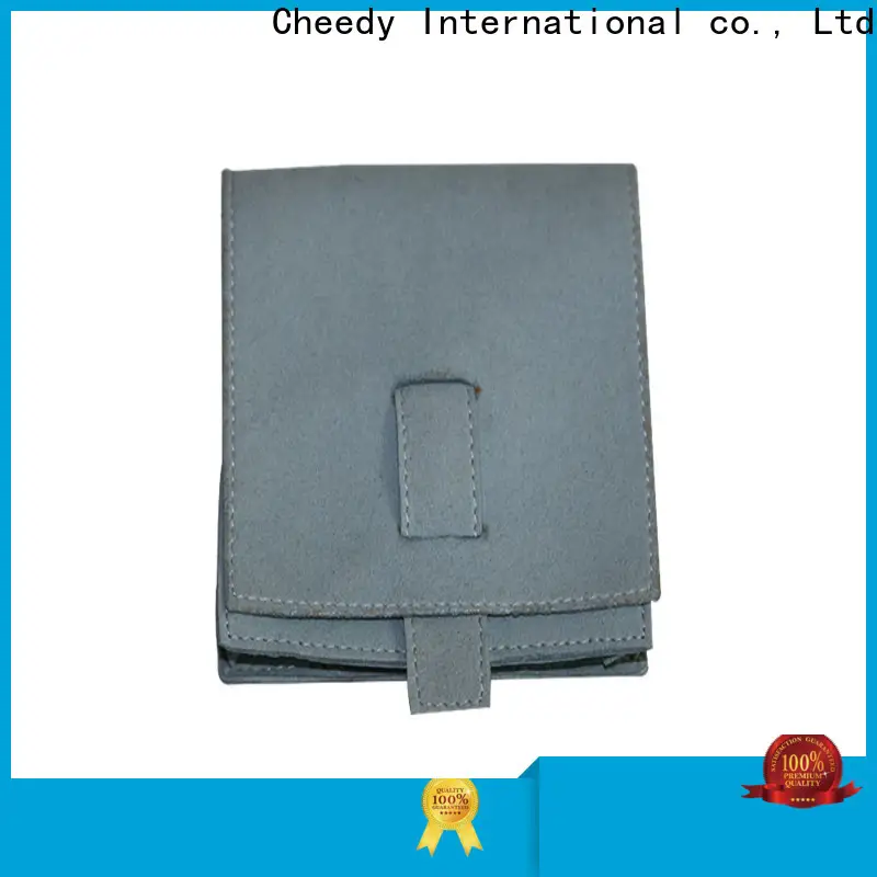 Cheedy faux velvet bags pouches manufacturers for jewelry 1