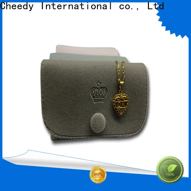 Cheedy watch wholesale velvet gift bags factory for ring 1