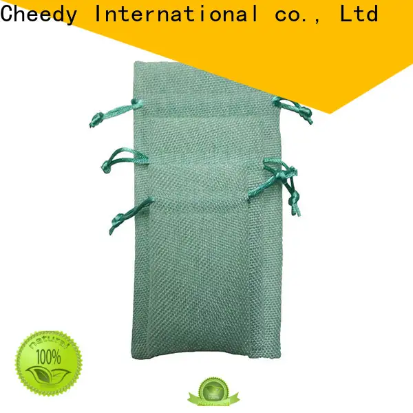 Cheedy linen cotton drawstring bags suppliers for watch 1