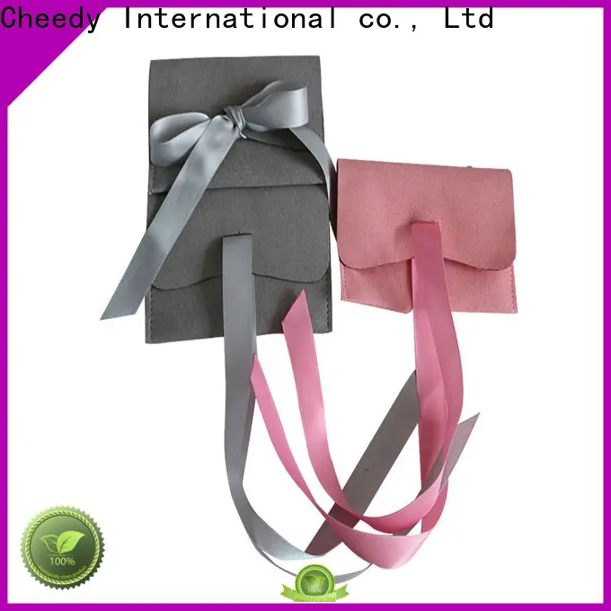 Cheedy Custom custom jewelry pouches with logo for business for watch 1