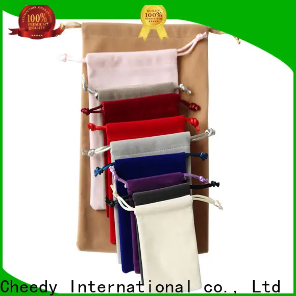 High-quality velvet bags bulk price manufacturers for jewelry 1