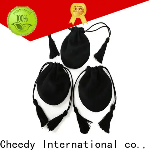 Cheedy packaging suede jewelry pouch supply for jewelry 1