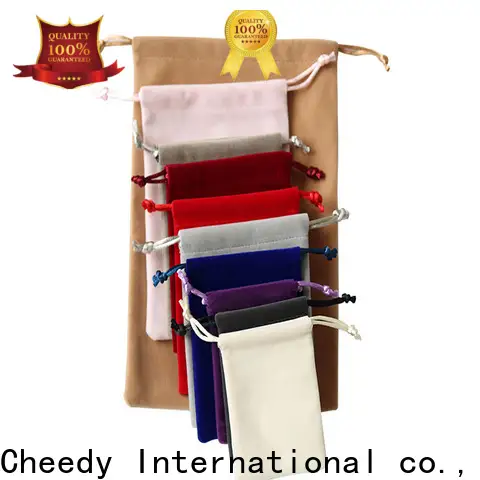 Cheedy watch velvet gift bags wholesale for business for ring 1