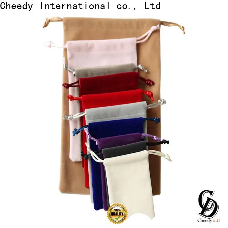 New velvet organza bags jewelry company for necklace 1