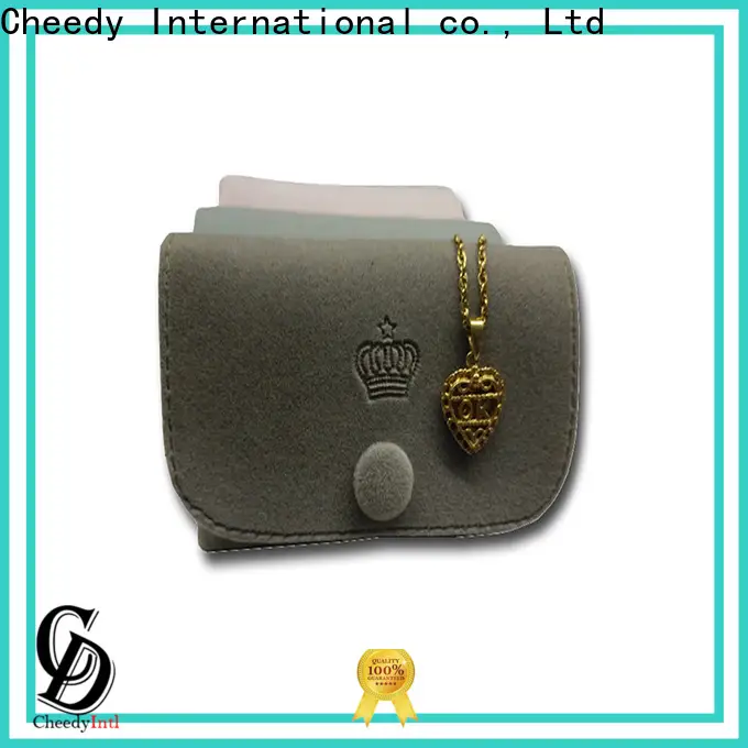 Cheedy jewellery black velvet film for business for necklace 1