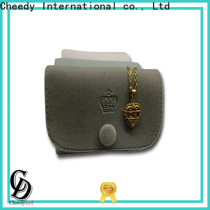 Cheedy jewellery black velvet film for business for necklace 1