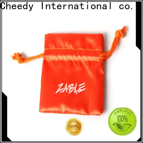 Cheedy packaging small silk bag for business for ring 1