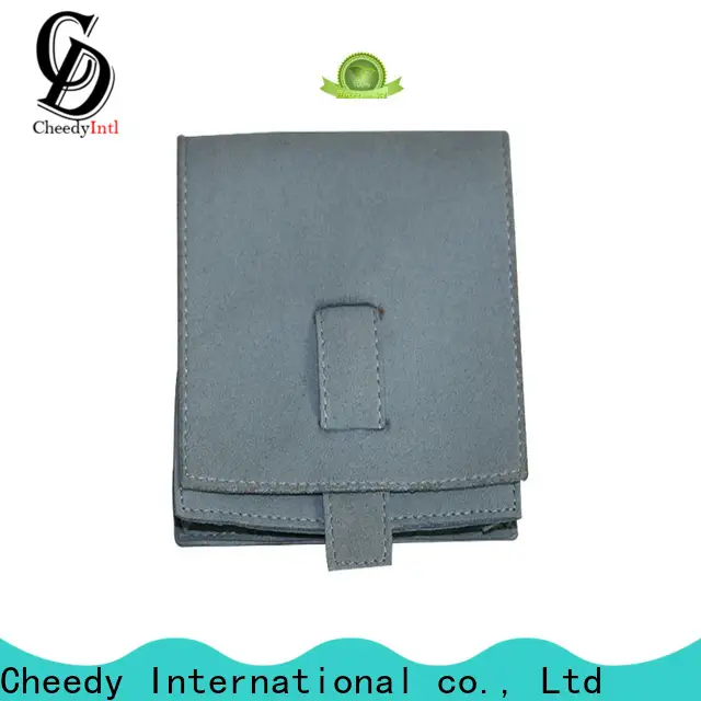 Cheedy Custom black suede chain bag manufacturers for ring 1