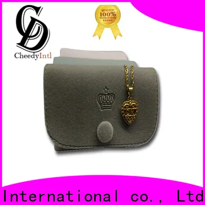 Cheedy Latest custom jewelry bags with logo for business for ring 1