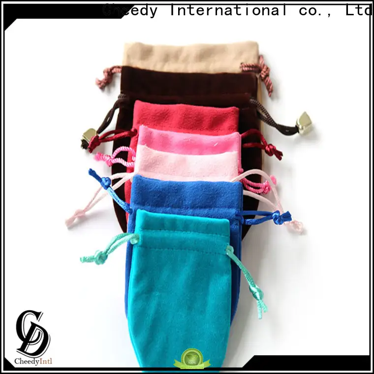 Cheedy Top custom jewelry bags with logo suppliers for ring 1