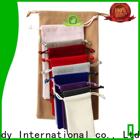 Cheedy velvet velvet bags pouches manufacturers for necklace 1