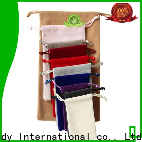 Cheedy velvet velvet bags pouches manufacturers for necklace 1