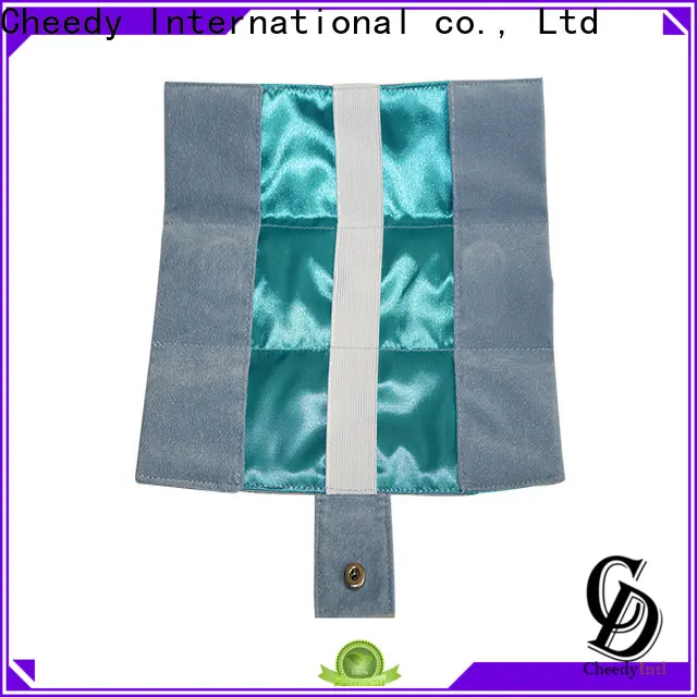 Cheedy jewellery cheap velvet pouches factory for watch 1