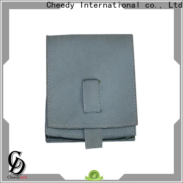 Cheedy jewelry suede pouch bag for business for ring 1