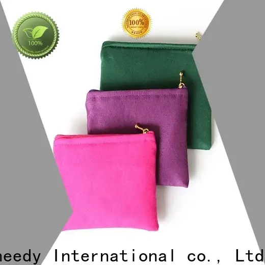 Cheedy pouches faux suede bag factory for ring 1