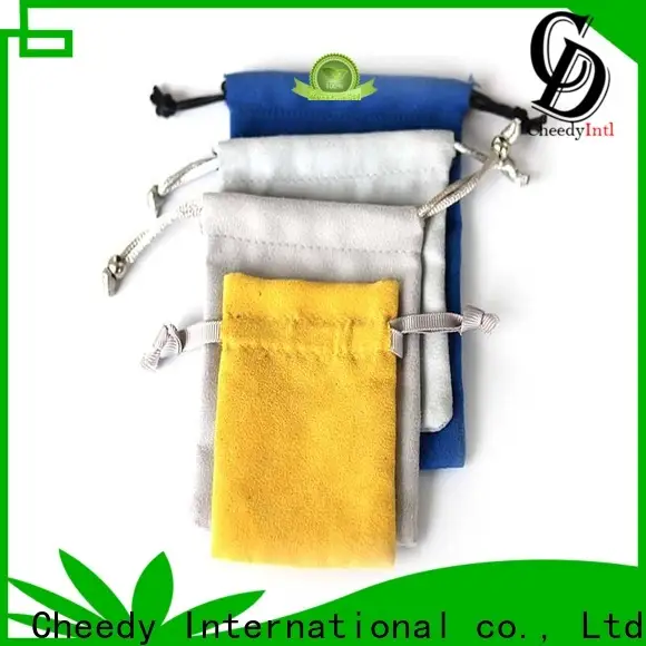 Cheedy pouches velvet favour bags suppliers for necklace 1