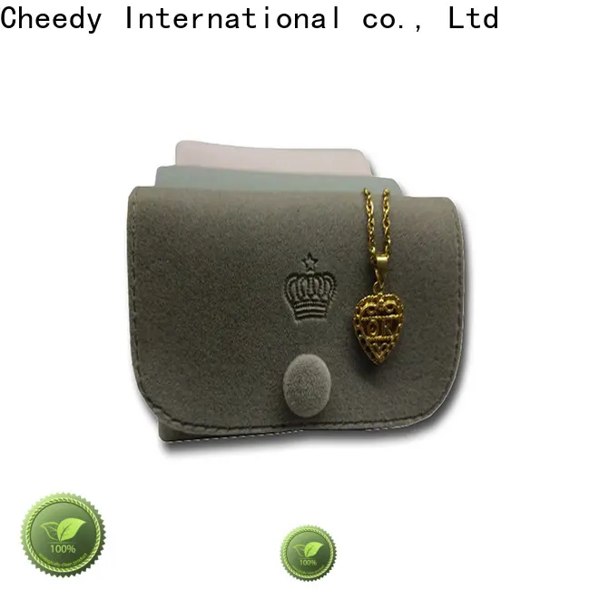 Cheedy New velvet ring pouch manufacturers for ring 1